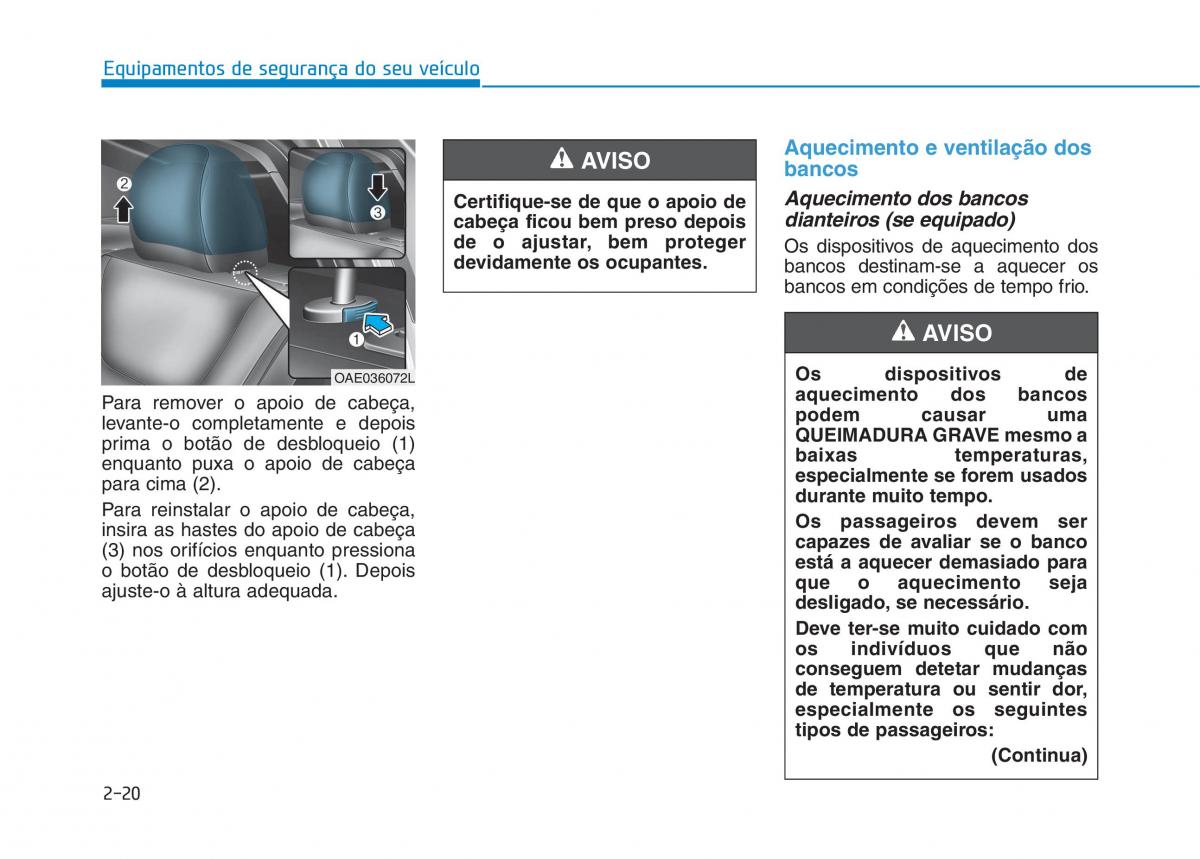 Hyundai Ioniq Electric manual del propietario / page 98