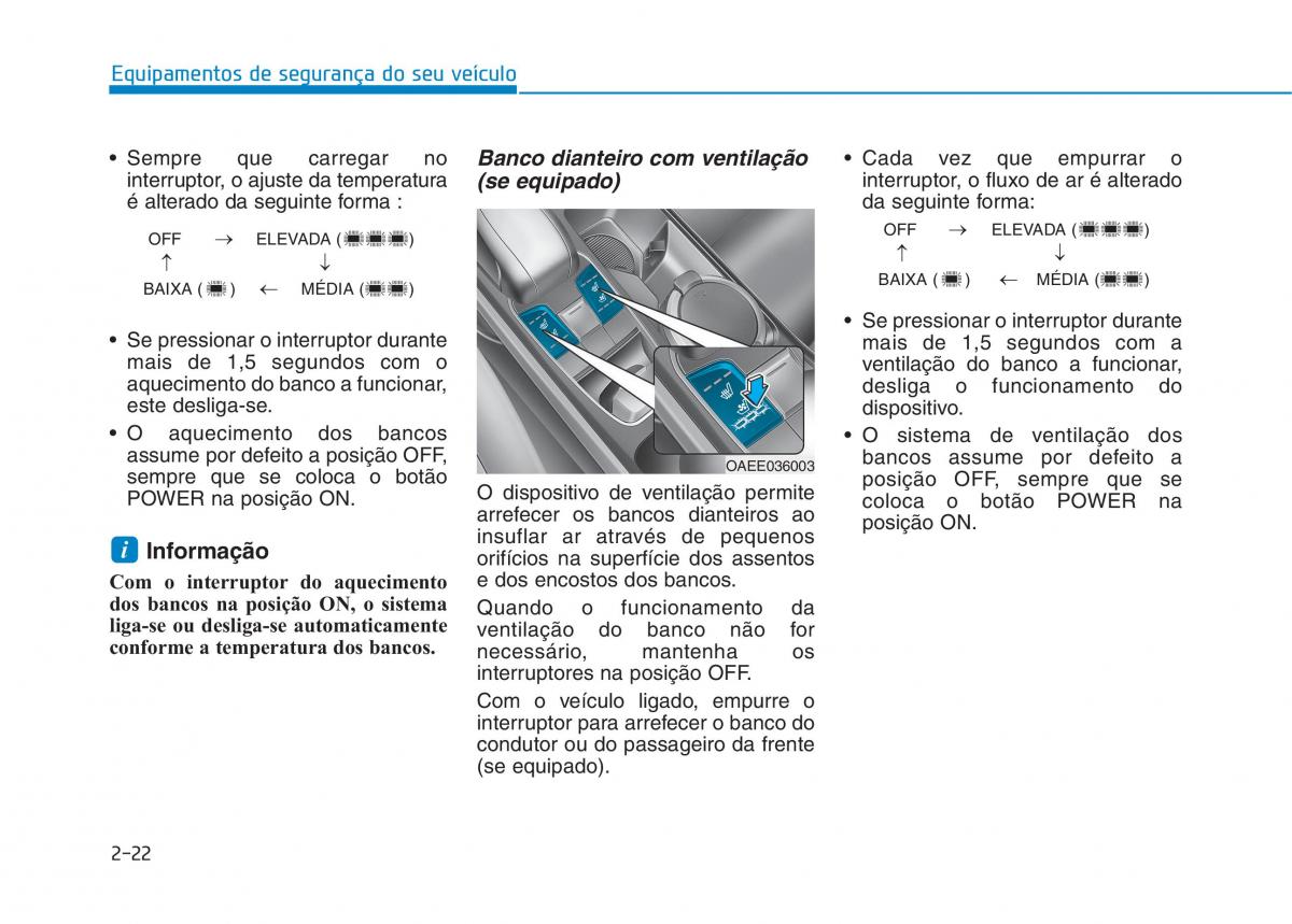 Hyundai Ioniq Electric manual del propietario / page 100