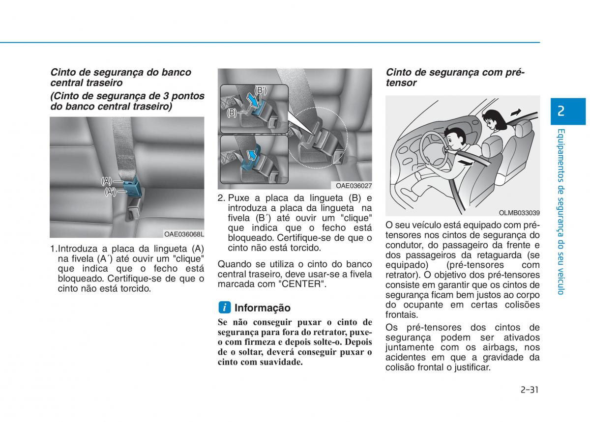 Hyundai Ioniq Electric manual del propietario / page 109