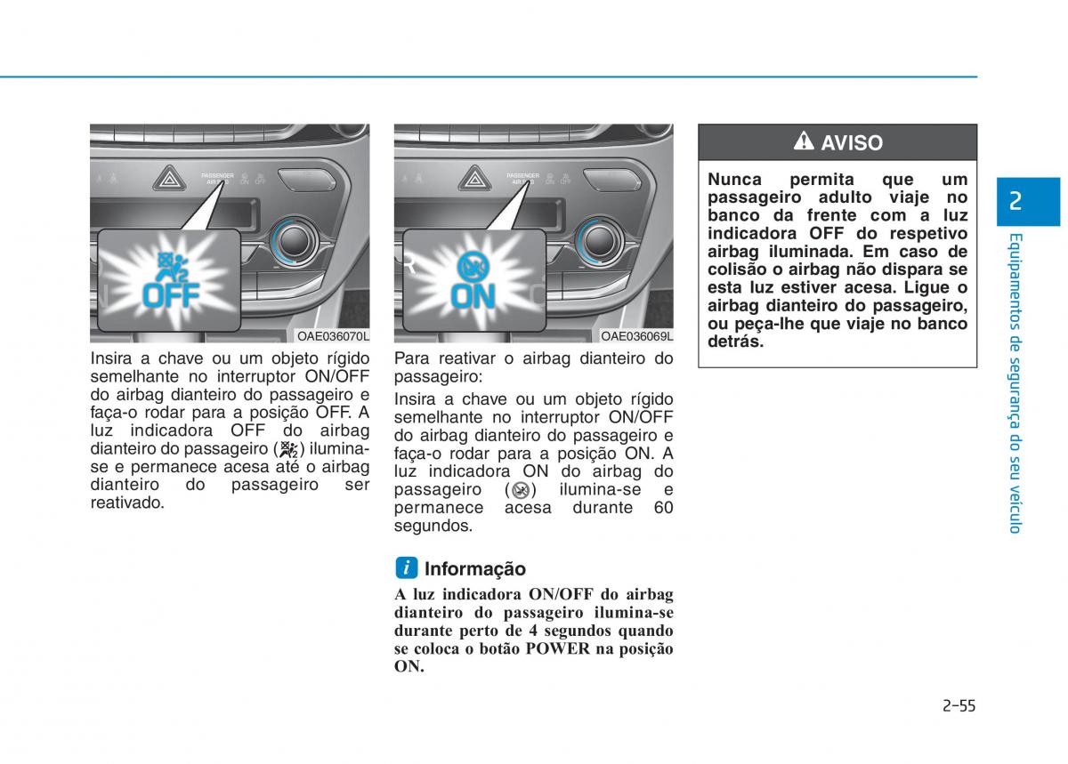 Hyundai Ioniq Electric manual del propietario / page 133