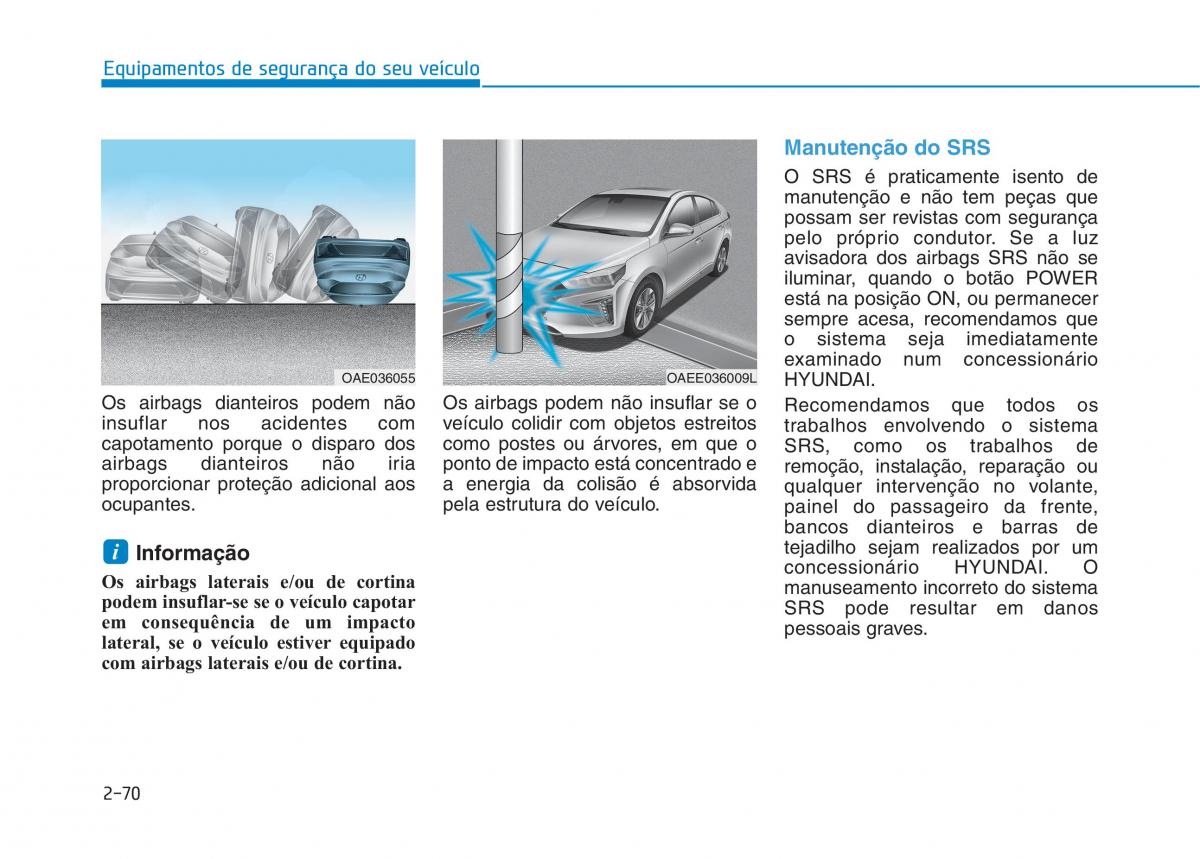 Hyundai Ioniq Electric manual del propietario / page 148