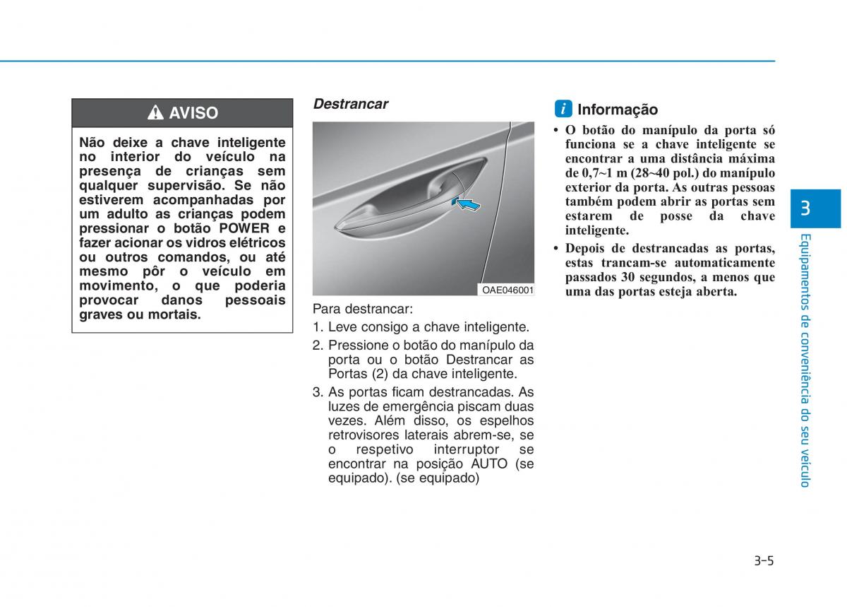 Hyundai Ioniq Electric manual del propietario / page 155