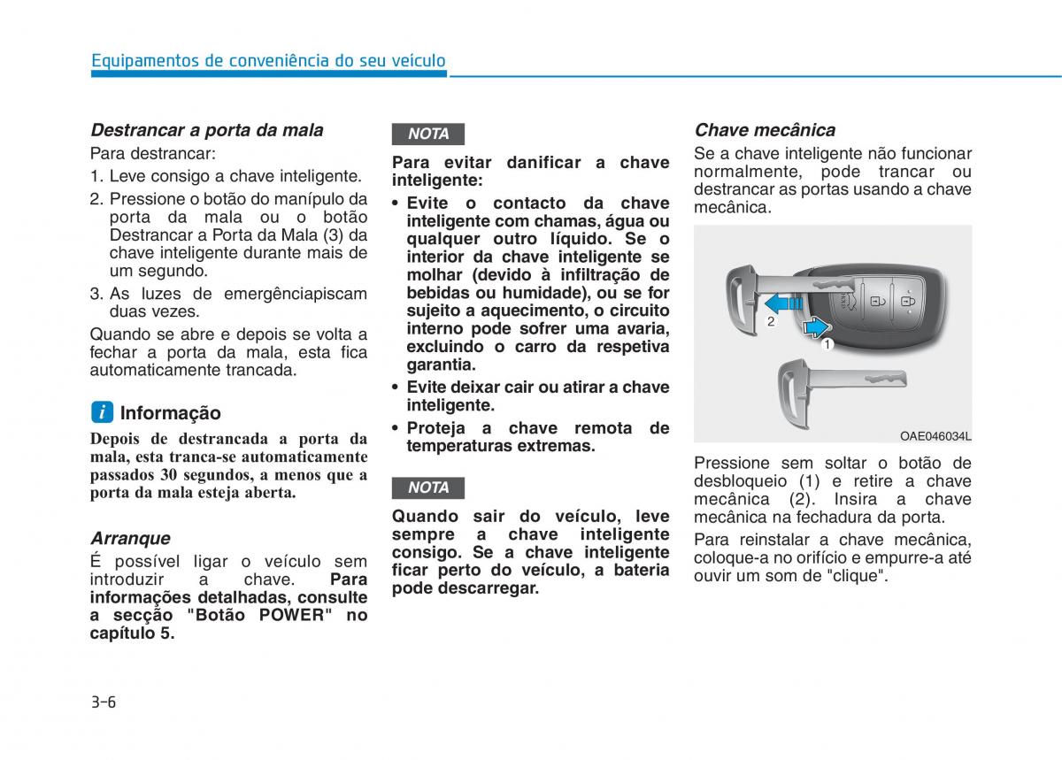 Hyundai Ioniq Electric manual del propietario / page 156