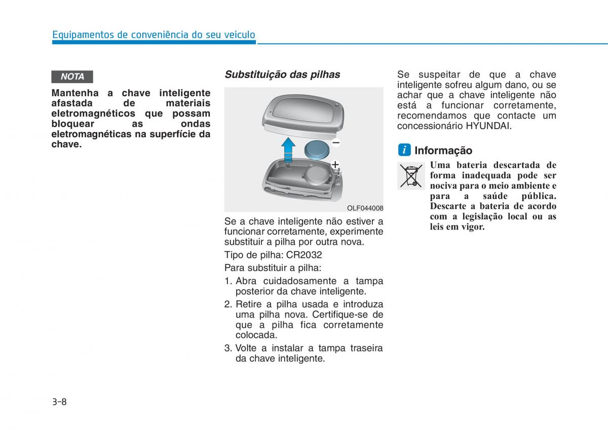 Hyundai Ioniq Electric manual del propietario / page 158