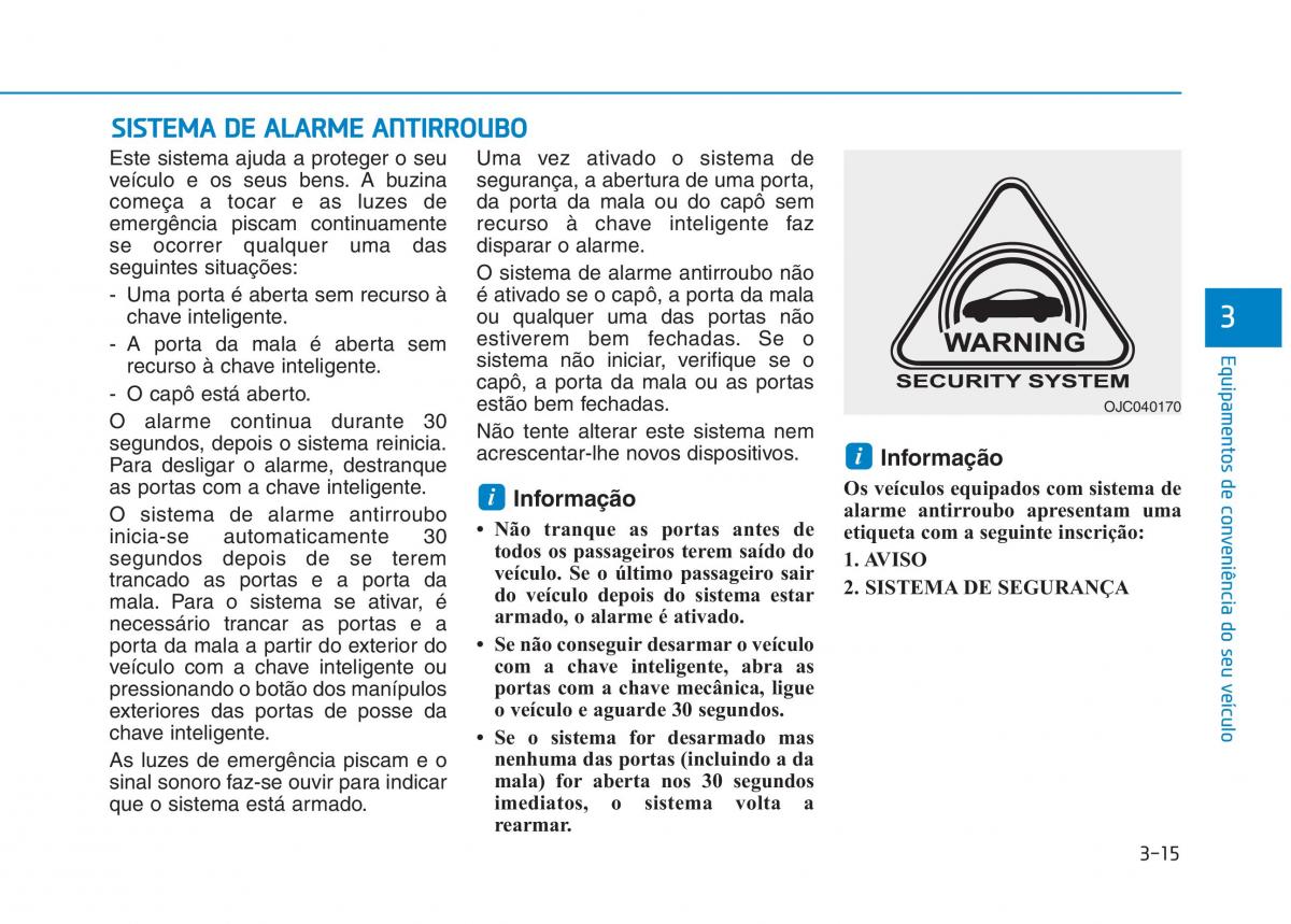 Hyundai Ioniq Electric manual del propietario / page 165