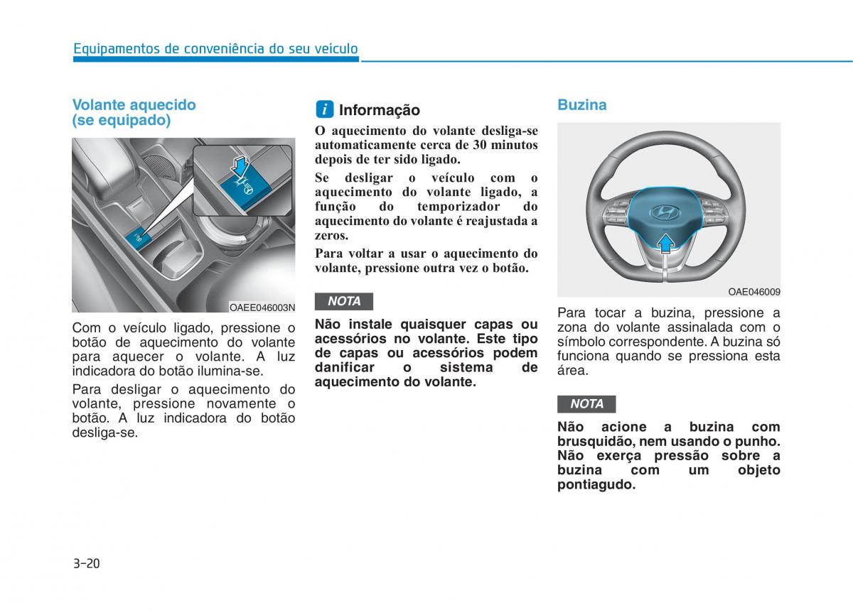 Hyundai Ioniq Electric manual del propietario / page 170