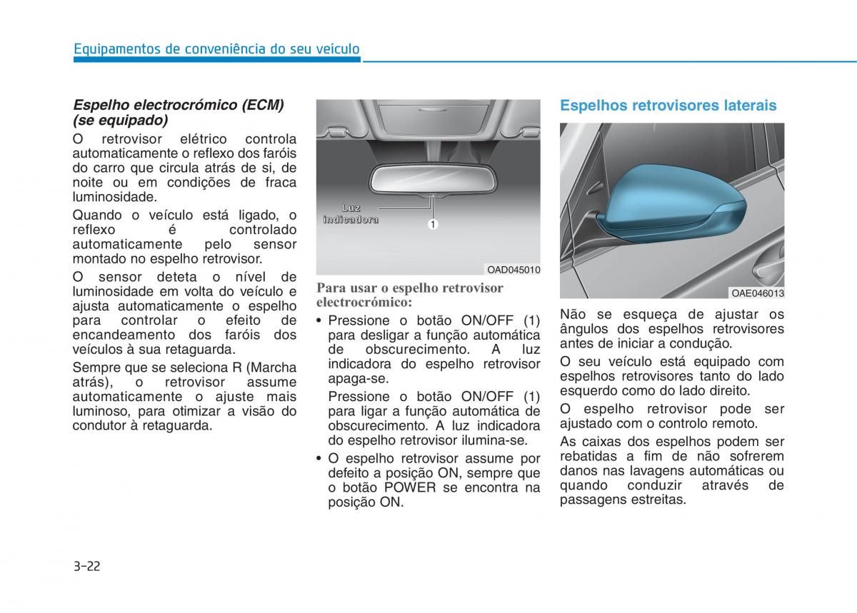 Hyundai Ioniq Electric manual del propietario / page 172