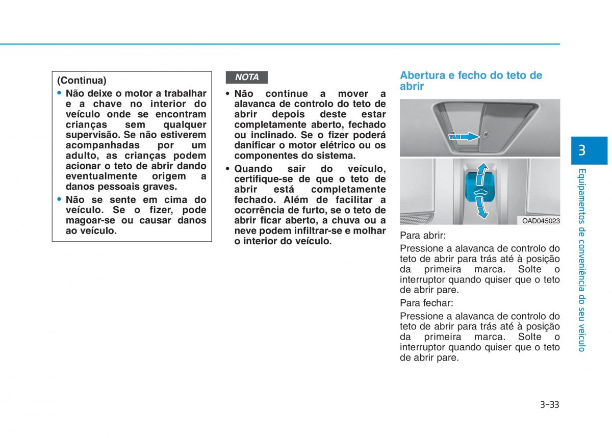 Hyundai Ioniq Electric manual del propietario / page 183