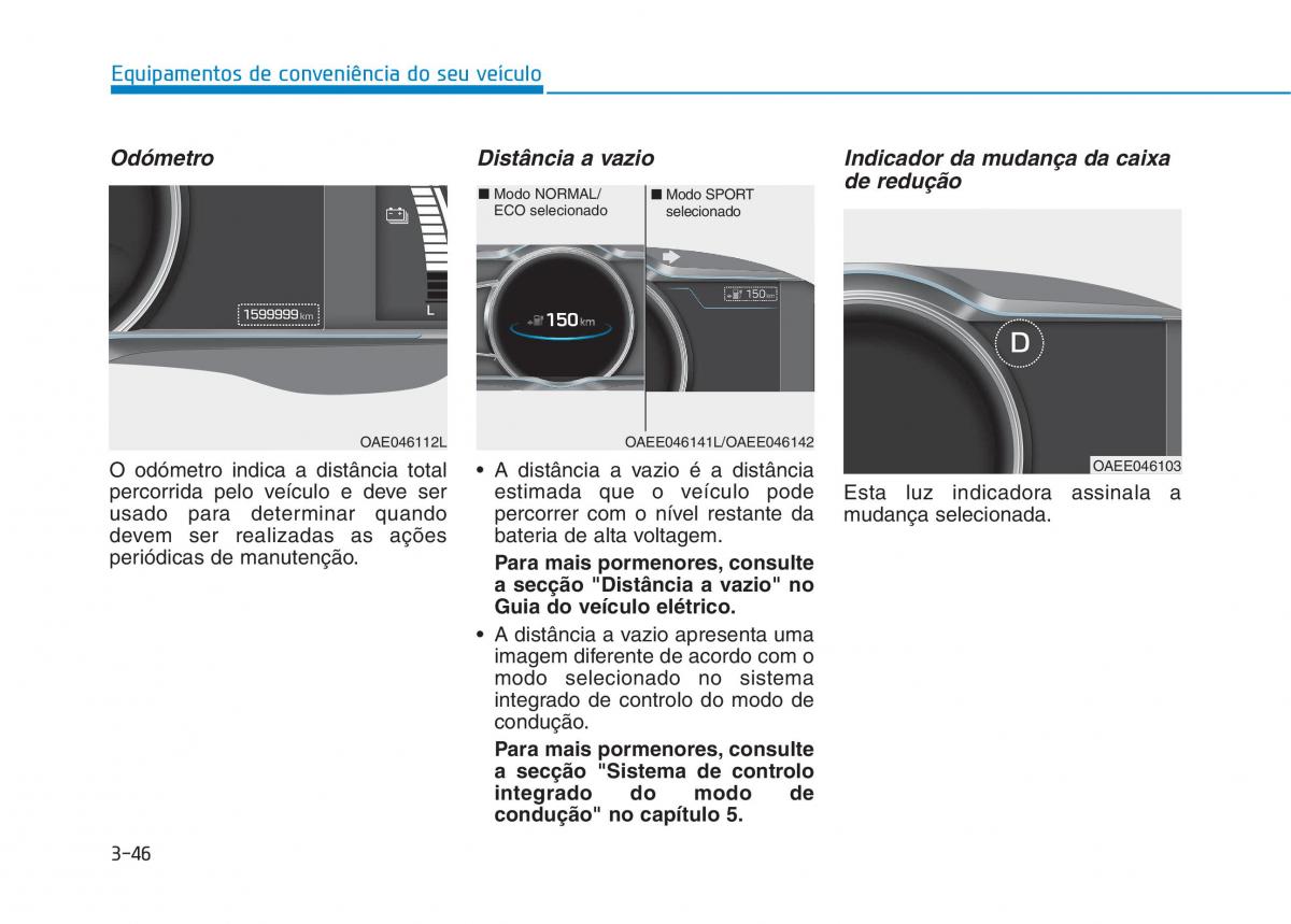 Hyundai Ioniq Electric manual del propietario / page 196