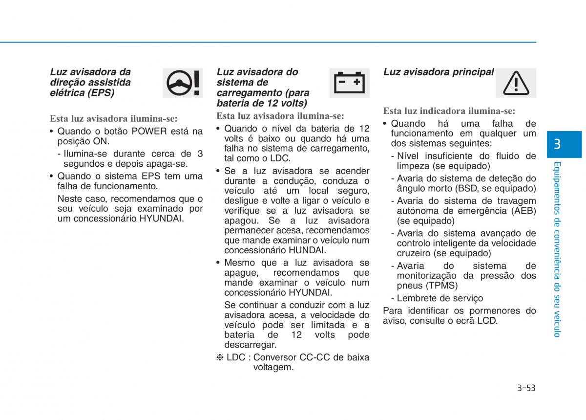 Hyundai Ioniq Electric manual del propietario / page 203