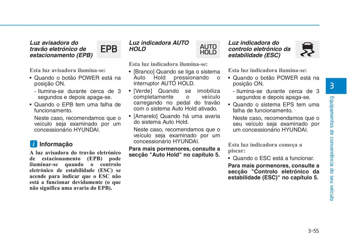 Hyundai Ioniq Electric manual del propietario / page 205