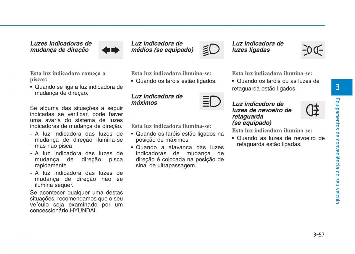 Hyundai Ioniq Electric manual del propietario / page 207