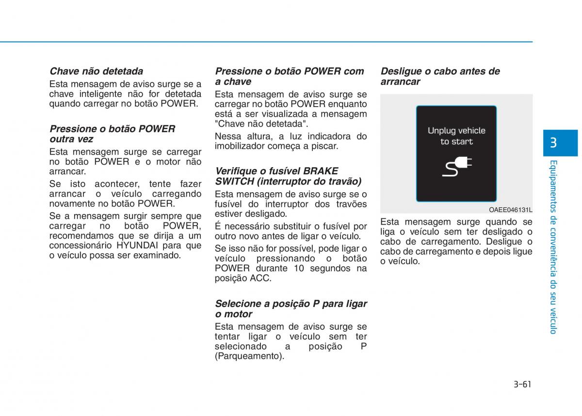 Hyundai Ioniq Electric manual del propietario / page 211