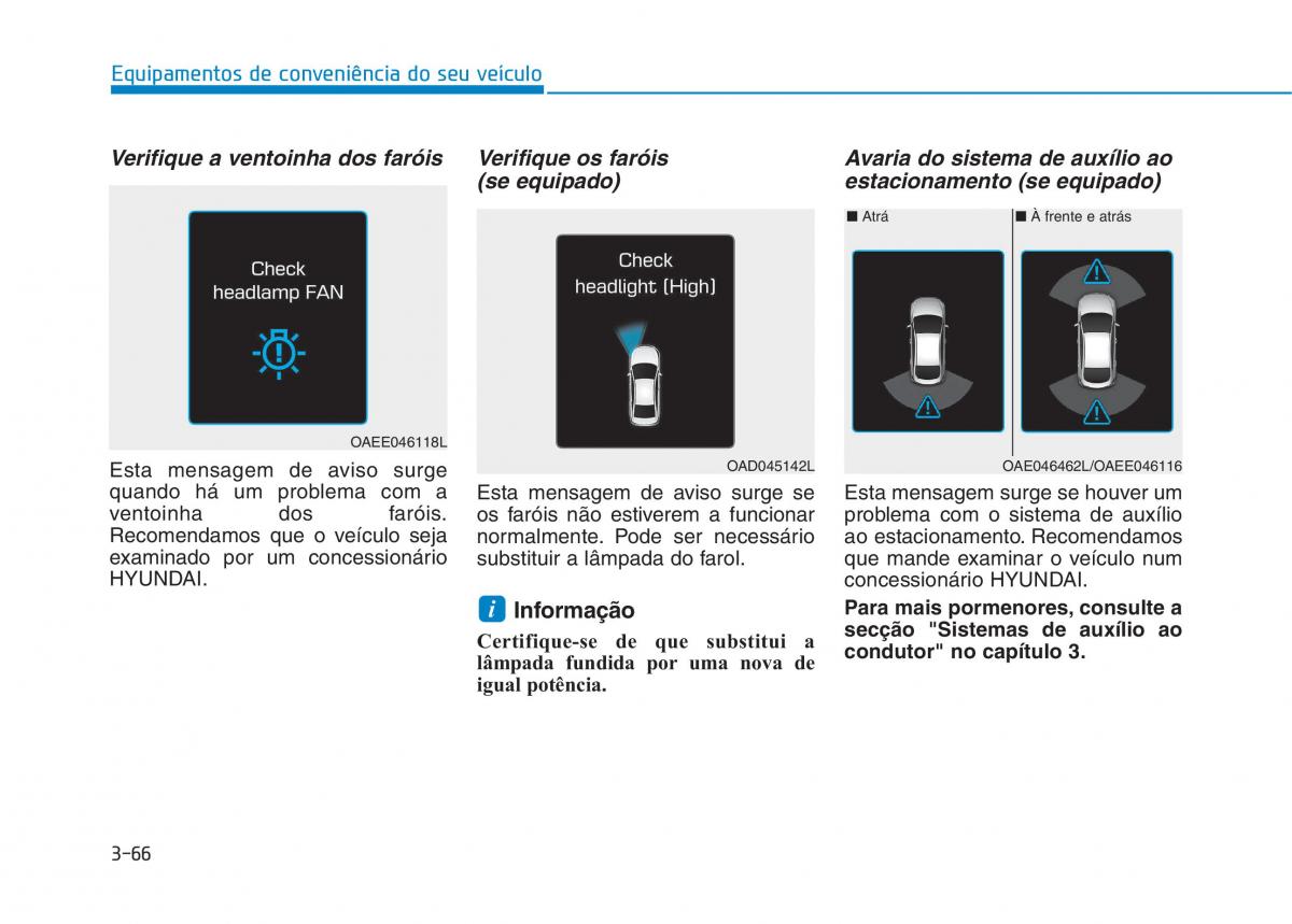 Hyundai Ioniq Electric manual del propietario / page 216