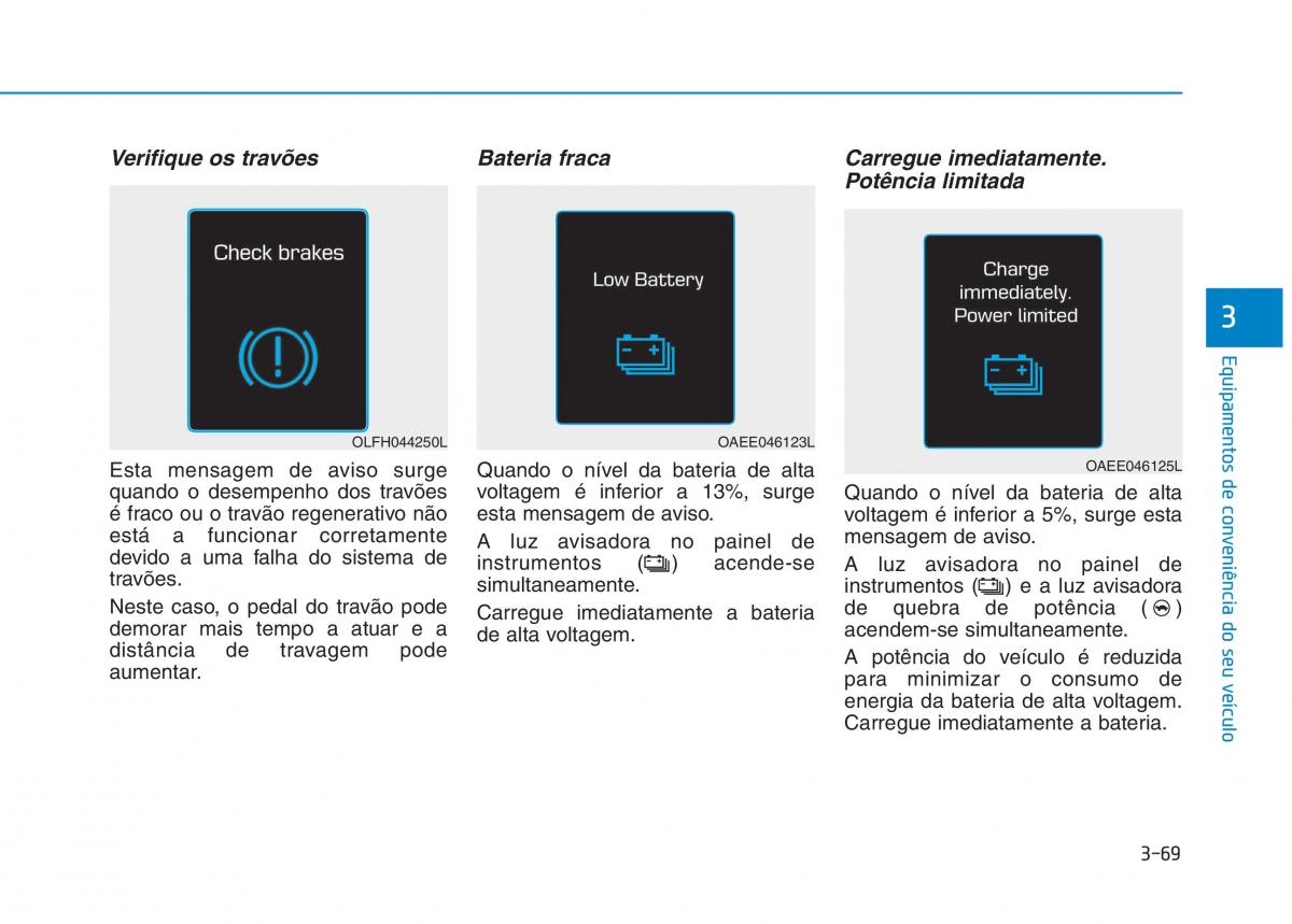 Hyundai Ioniq Electric manual del propietario / page 219