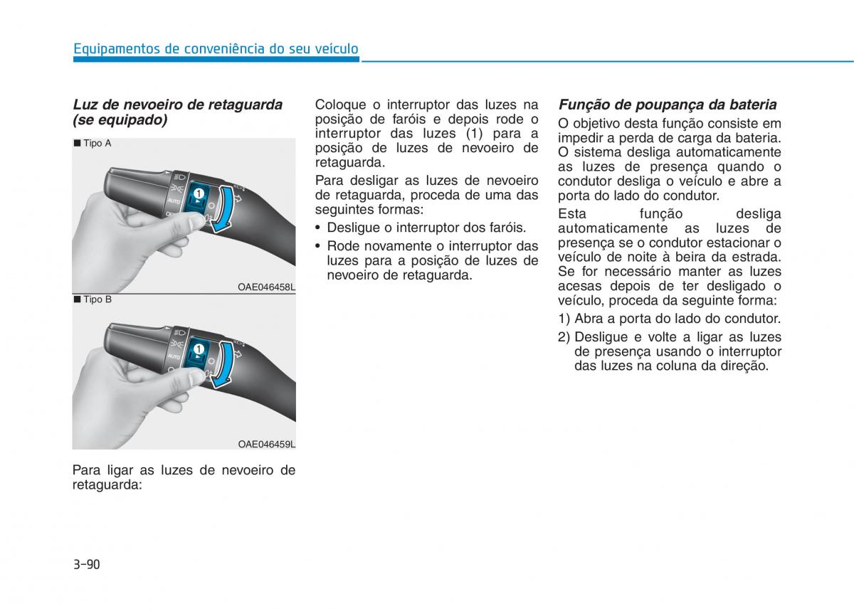 Hyundai Ioniq Electric manual del propietario / page 240