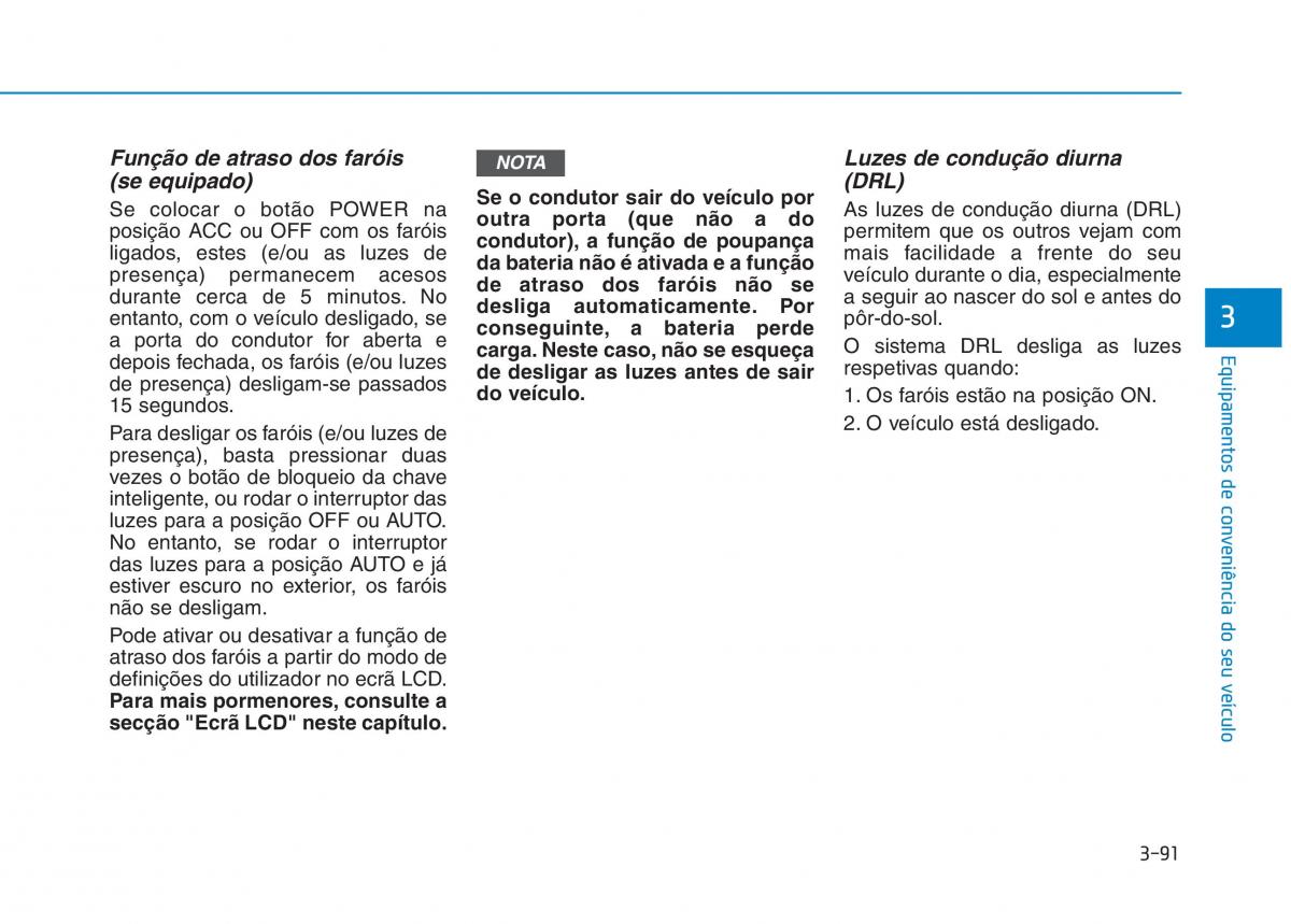 Hyundai Ioniq Electric manual del propietario / page 241