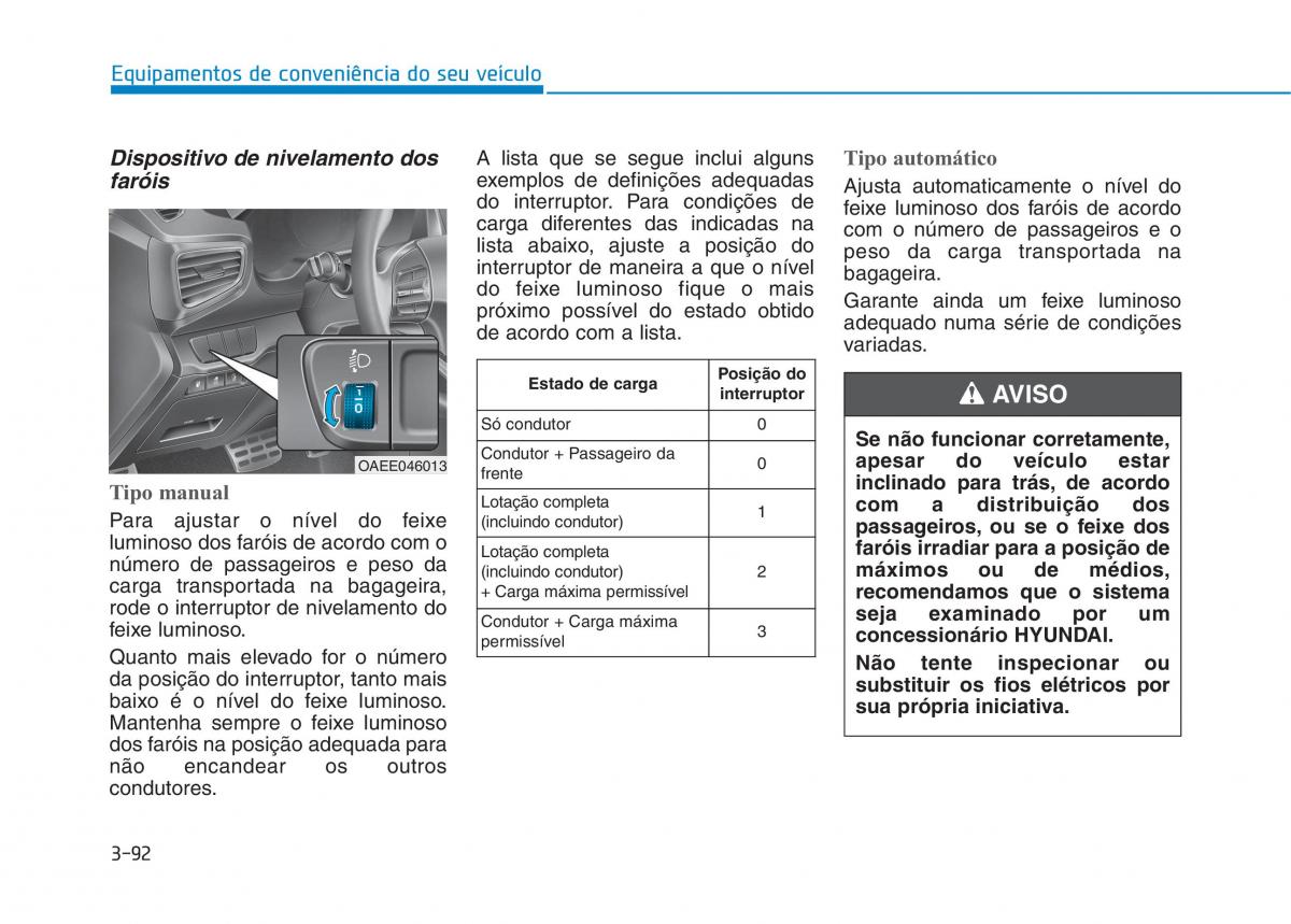 Hyundai Ioniq Electric manual del propietario / page 242