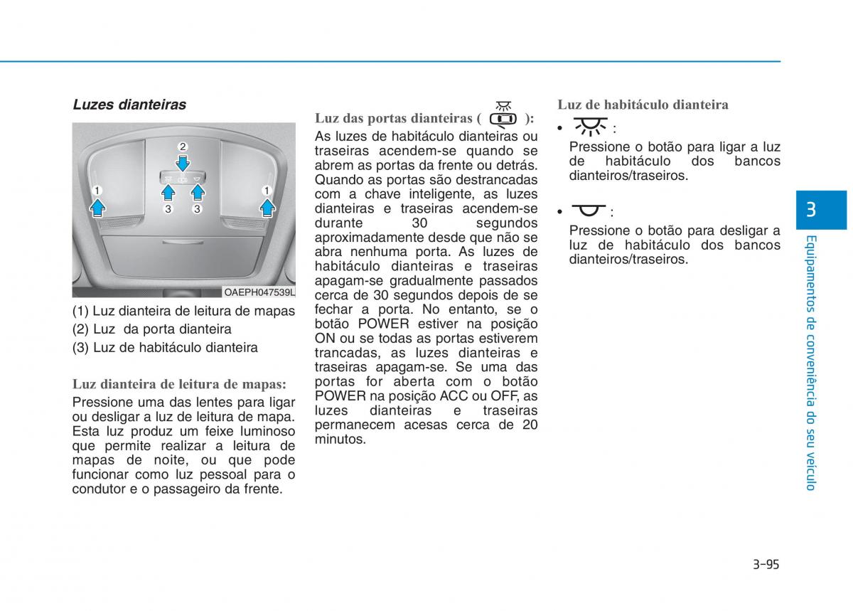 Hyundai Ioniq Electric manual del propietario / page 245