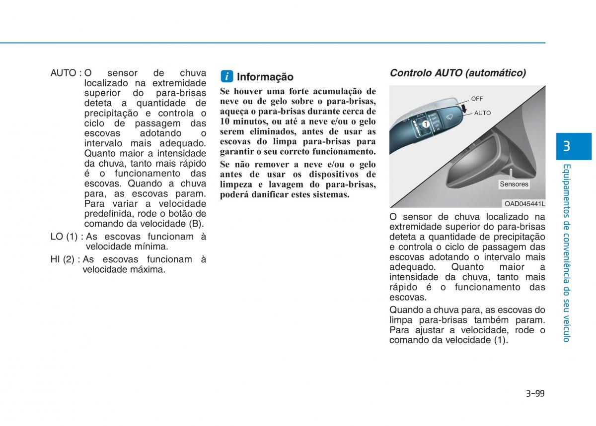 Hyundai Ioniq Electric manual del propietario / page 249