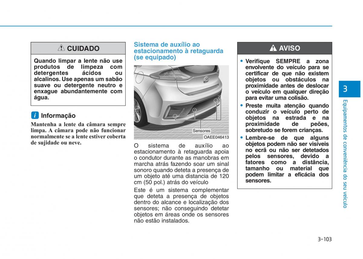 Hyundai Ioniq Electric manual del propietario / page 253