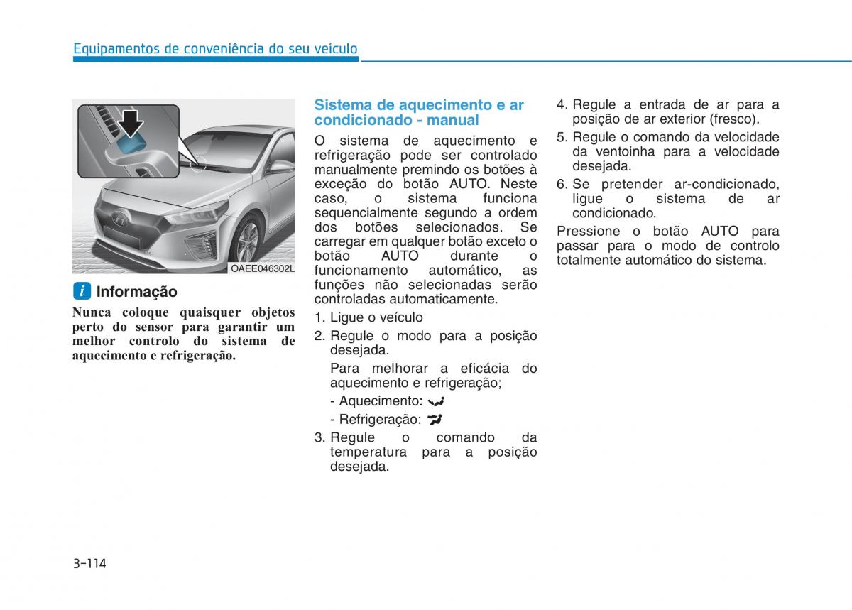 Hyundai Ioniq Electric manual del propietario / page 264