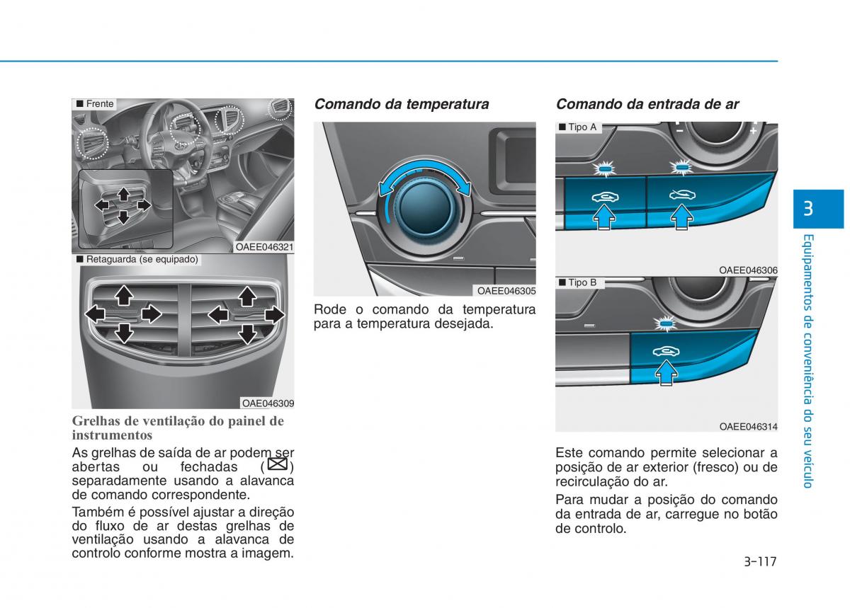 Hyundai Ioniq Electric manual del propietario / page 267