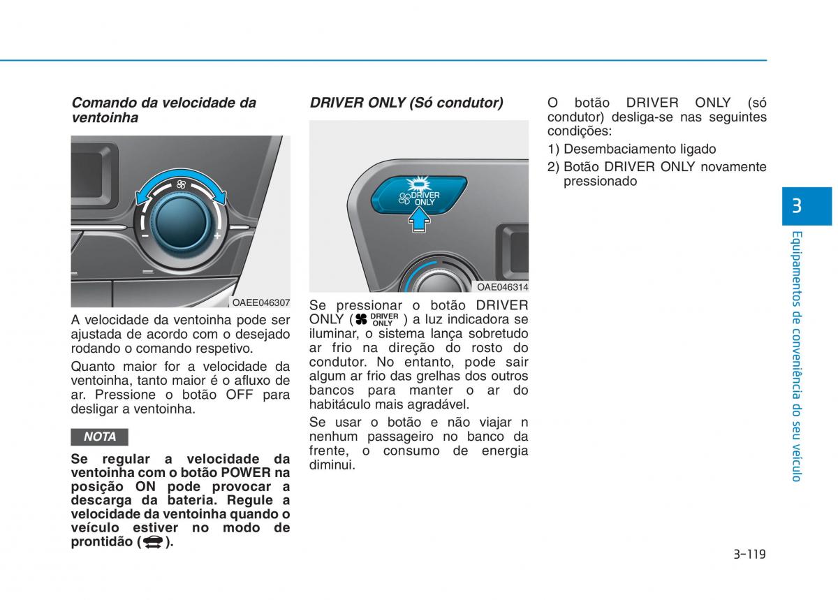 Hyundai Ioniq Electric manual del propietario / page 269