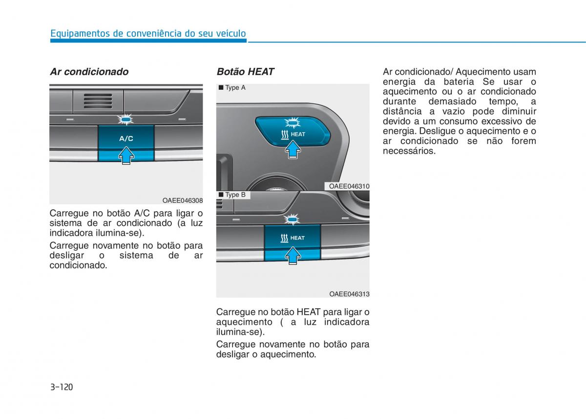 Hyundai Ioniq Electric manual del propietario / page 270