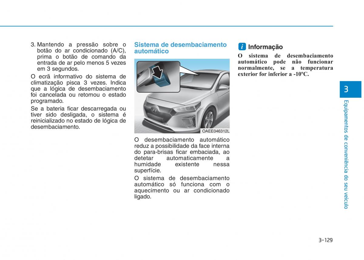 Hyundai Ioniq Electric manual del propietario / page 279