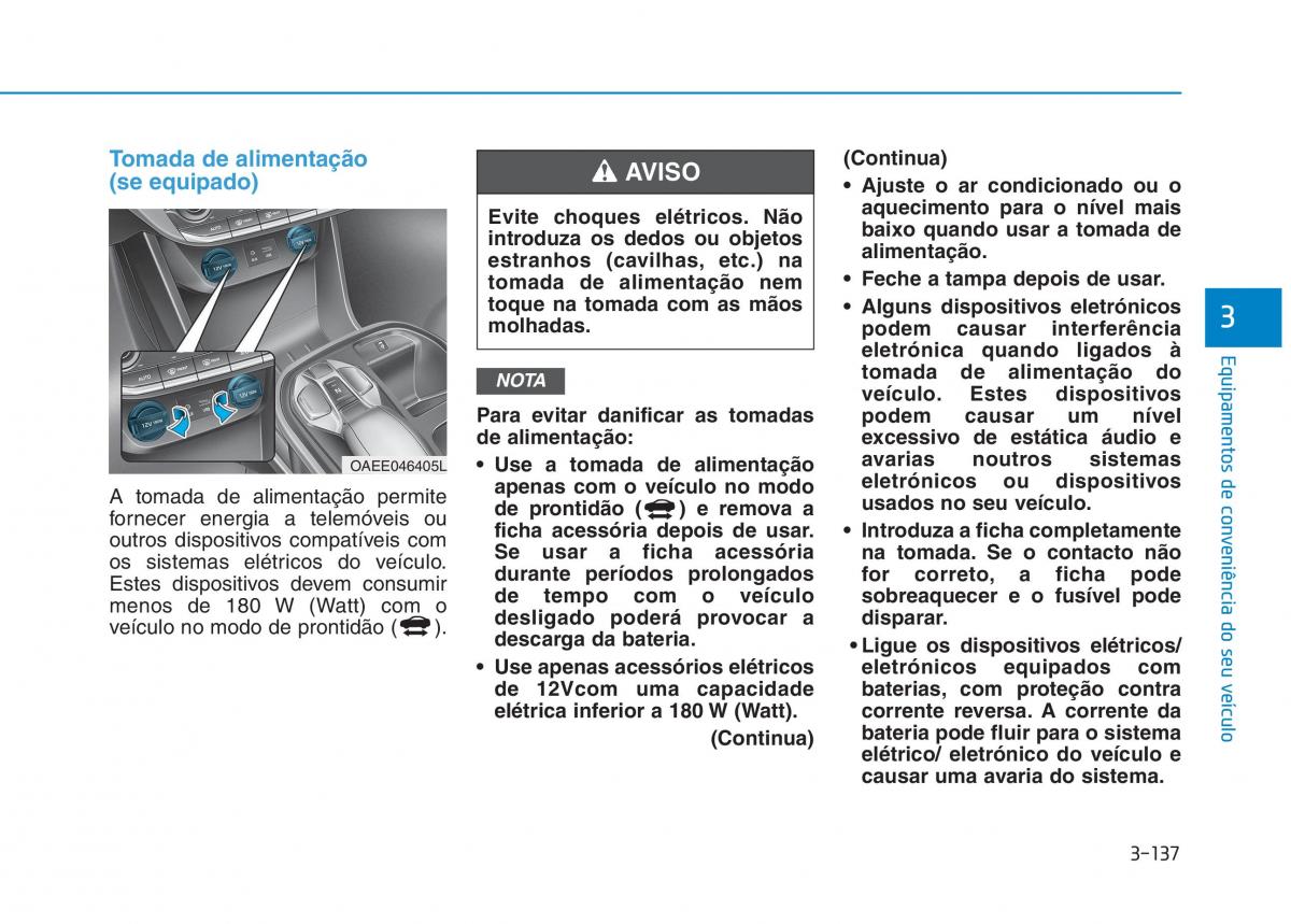 Hyundai Ioniq Electric manual del propietario / page 287