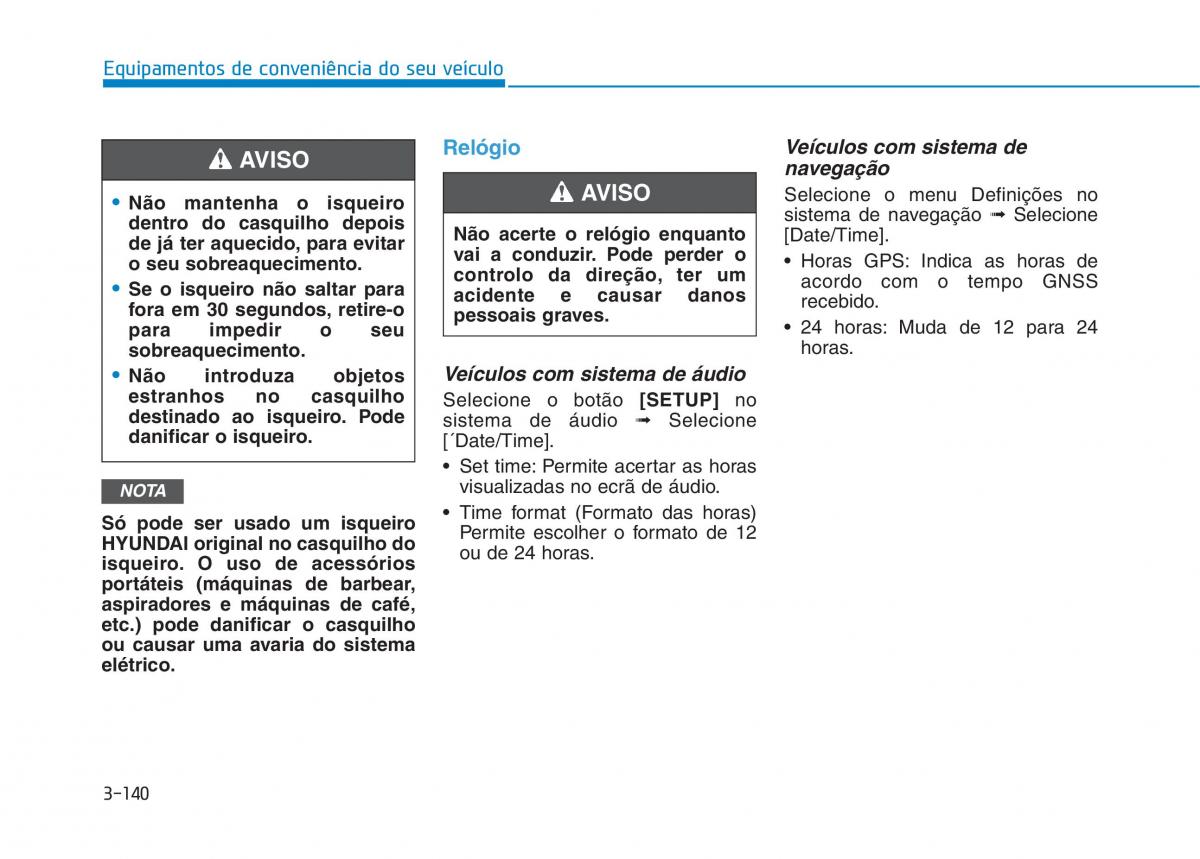 Hyundai Ioniq Electric manual del propietario / page 290