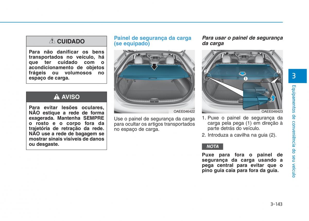 Hyundai Ioniq Electric manual del propietario / page 293