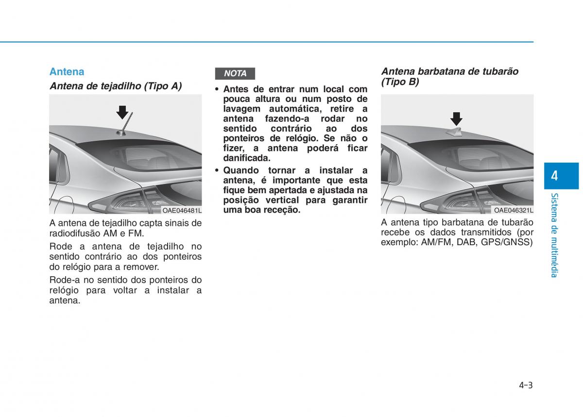 Hyundai Ioniq Electric manual del propietario / page 297