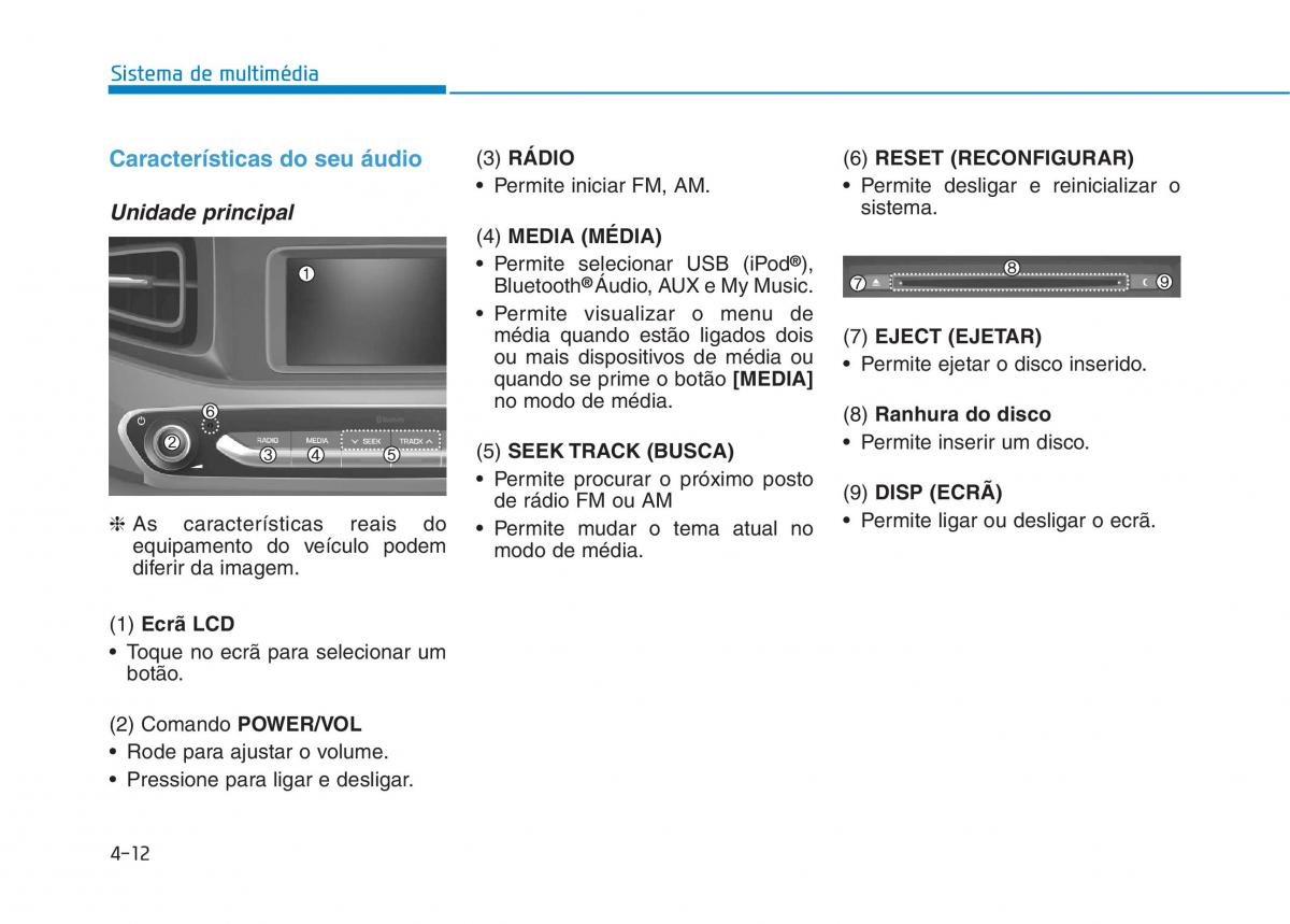 Hyundai Ioniq Electric manual del propietario / page 306