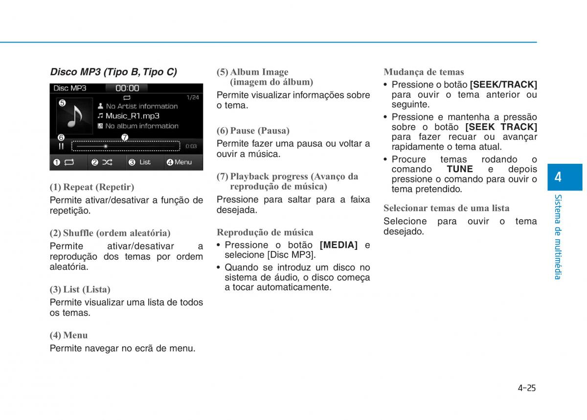 Hyundai Ioniq Electric manual del propietario / page 319