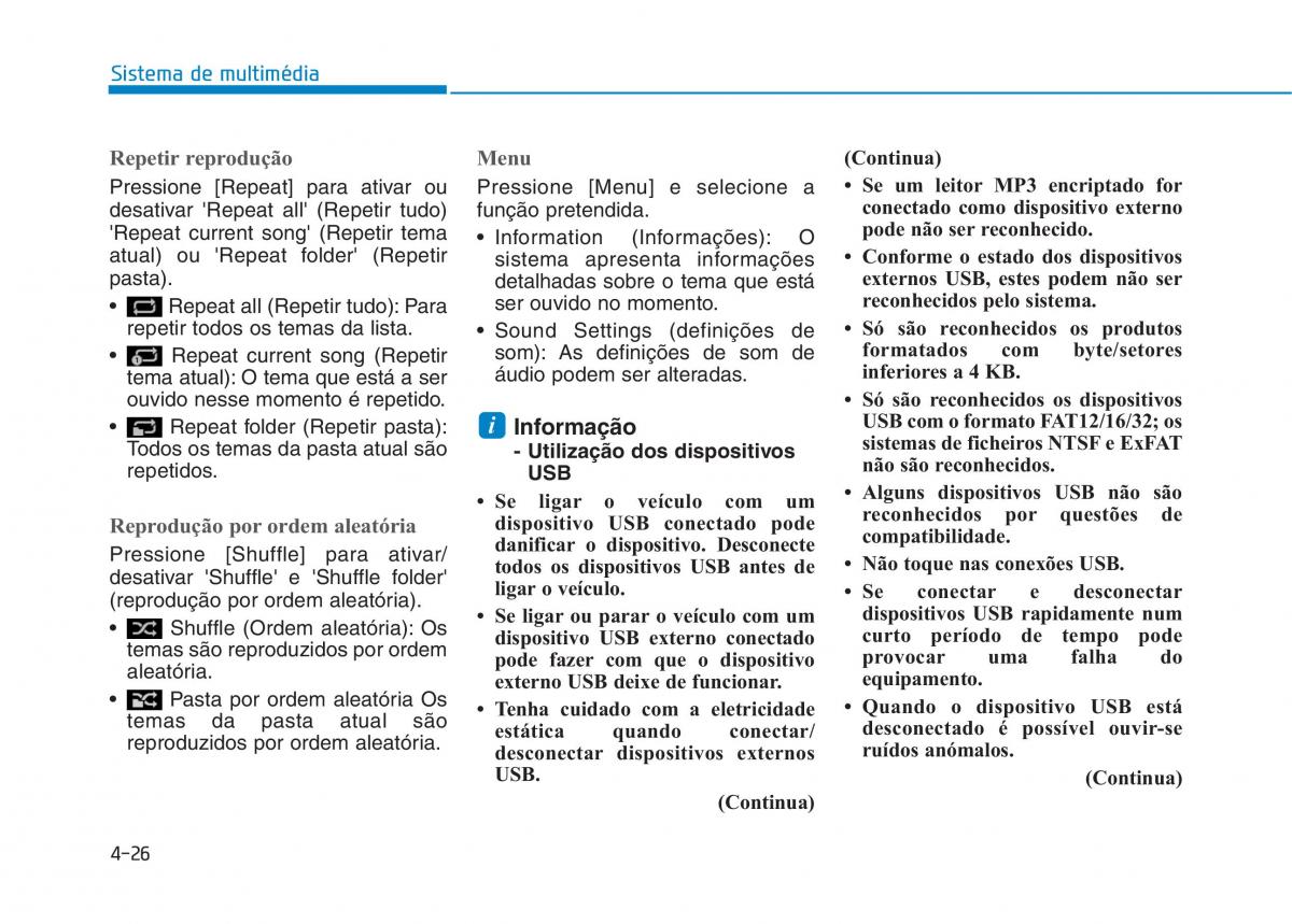 Hyundai Ioniq Electric manual del propietario / page 320