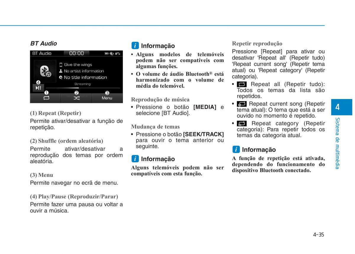 Hyundai Ioniq Electric manual del propietario / page 329