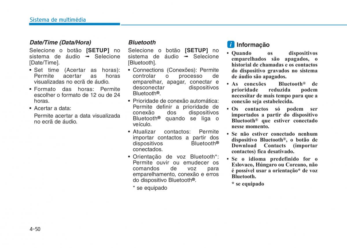 Hyundai Ioniq Electric manual del propietario / page 344