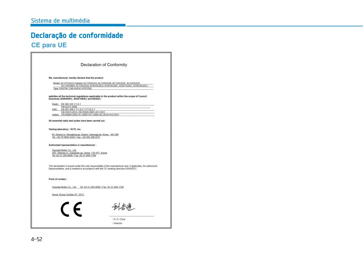 Hyundai Ioniq Electric manual del propietario / page 346