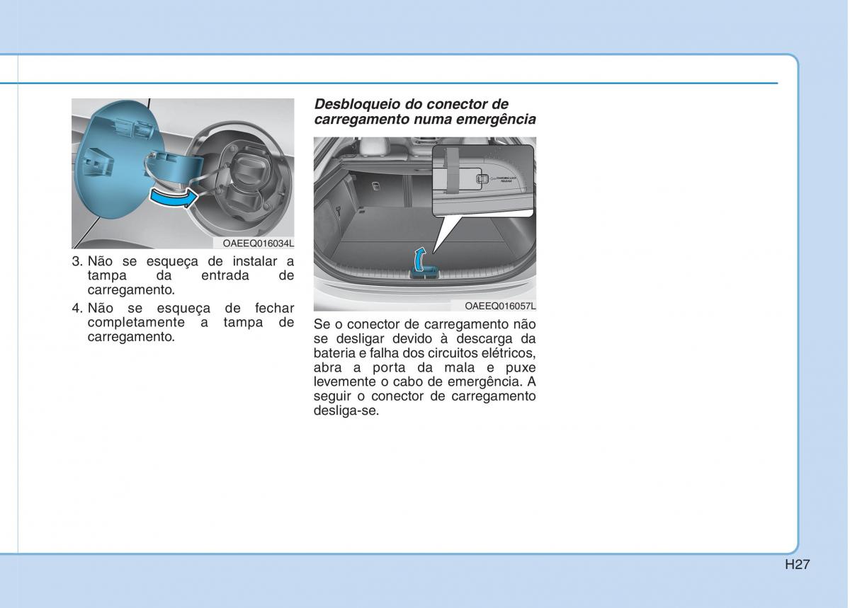 Hyundai Ioniq Electric manual del propietario / page 36