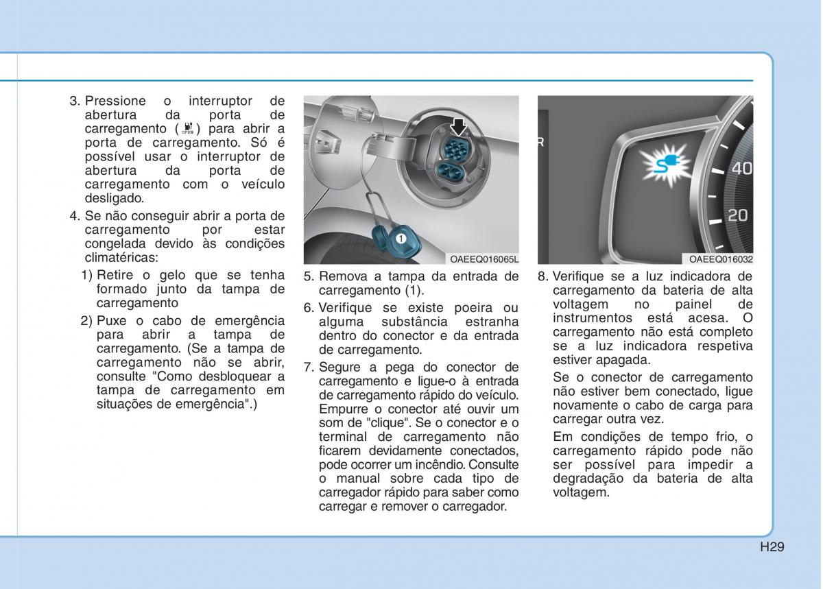 Hyundai Ioniq Electric manual del propietario / page 38