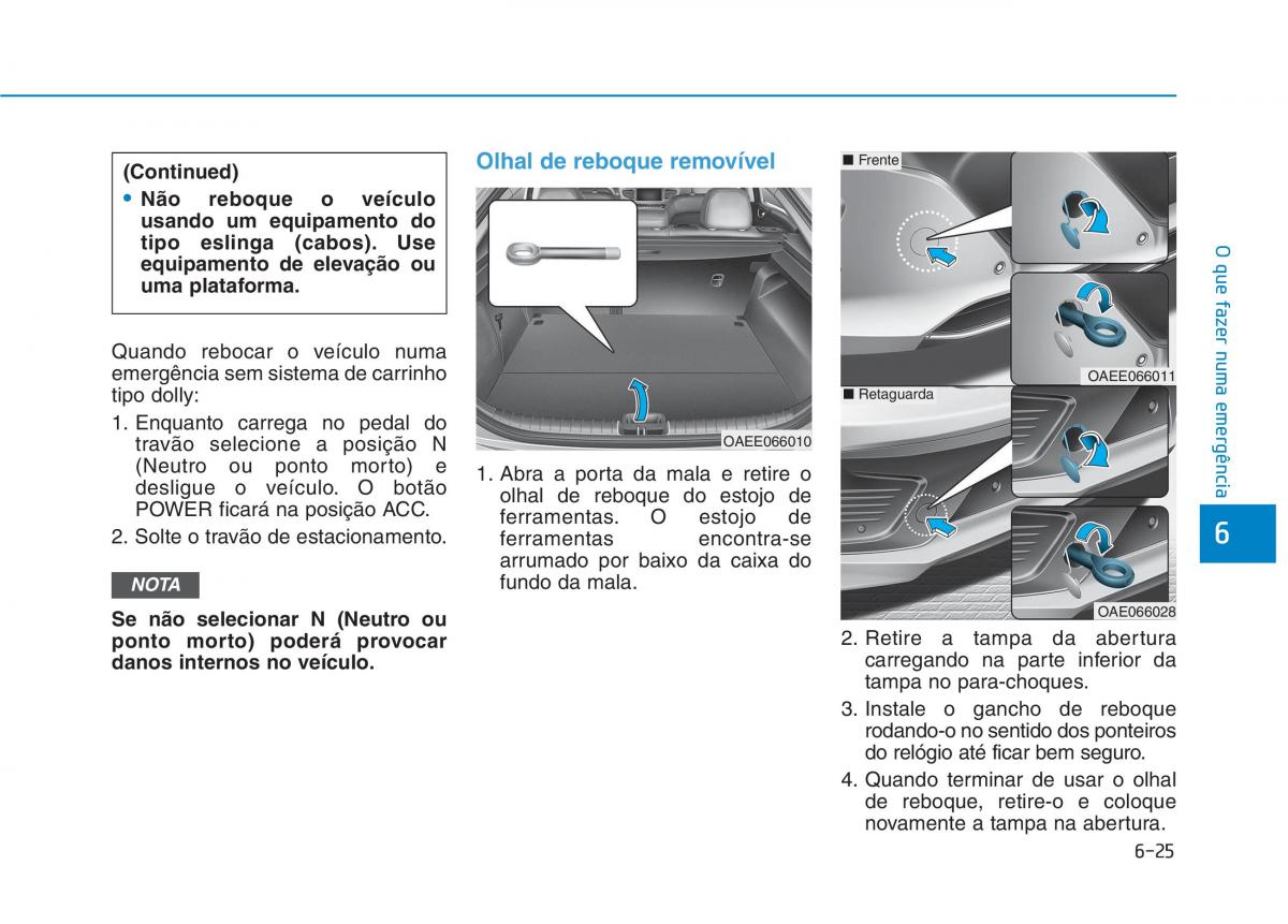 Hyundai Ioniq Electric manual del propietario / page 484