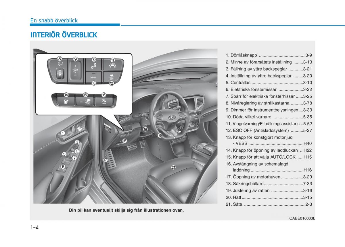 Hyundai Ioniq Electric instruktionsbok / page 68