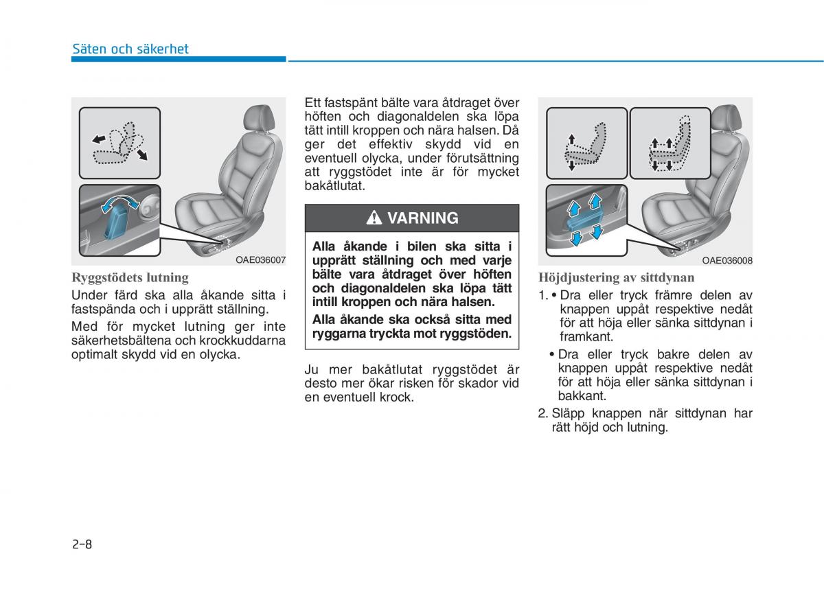 Hyundai Ioniq Electric instruktionsbok / page 78