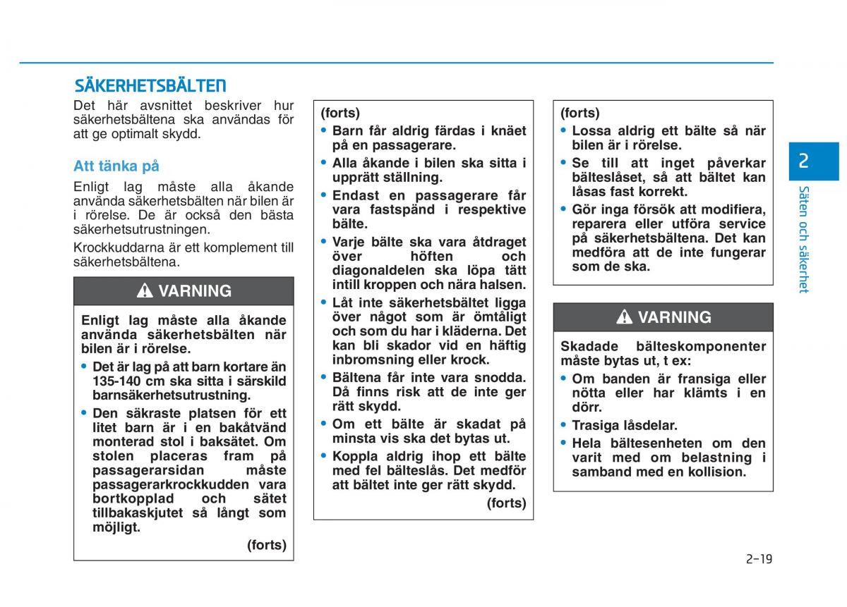 Hyundai Ioniq Electric instruktionsbok / page 89