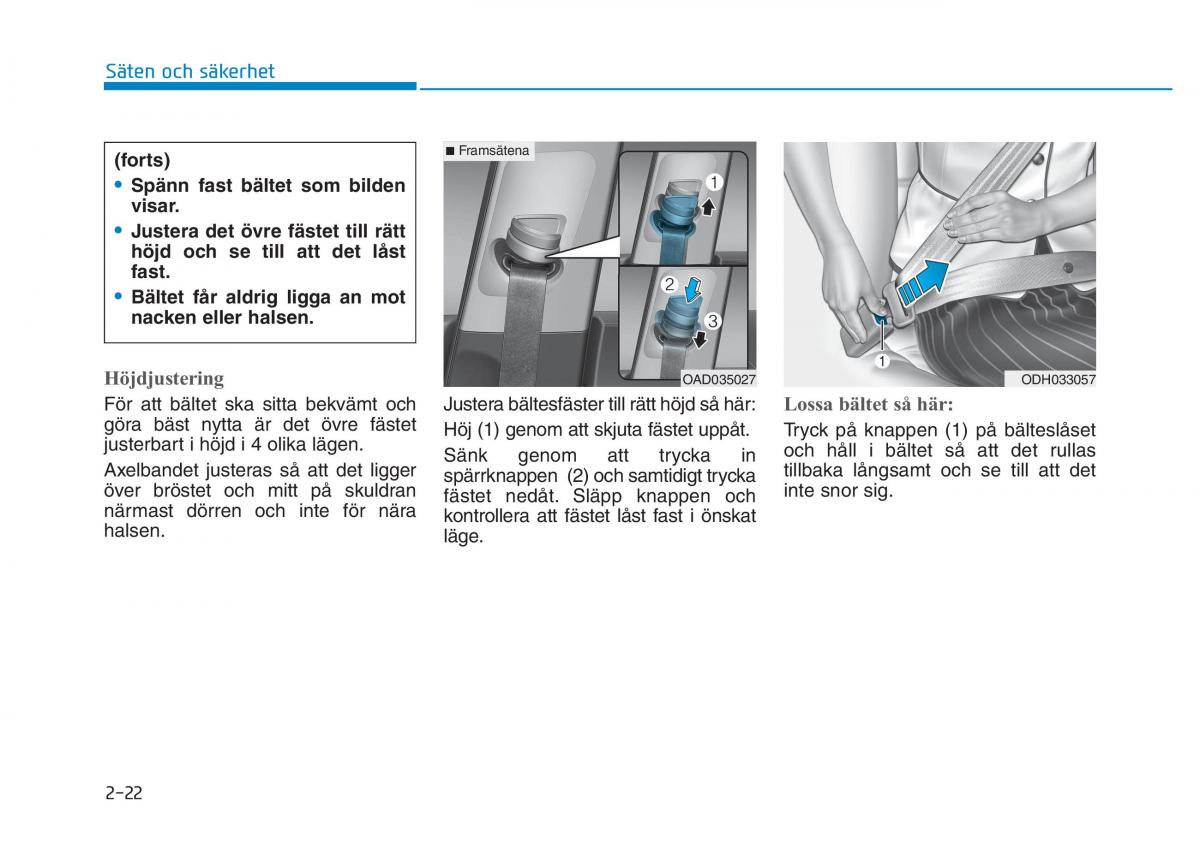 Hyundai Ioniq Electric instruktionsbok / page 92