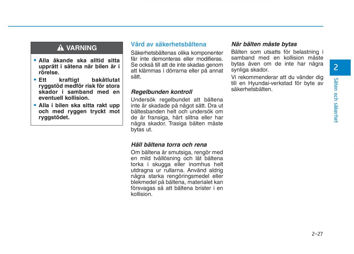 Hyundai Ioniq Electric instruktionsbok / page 97