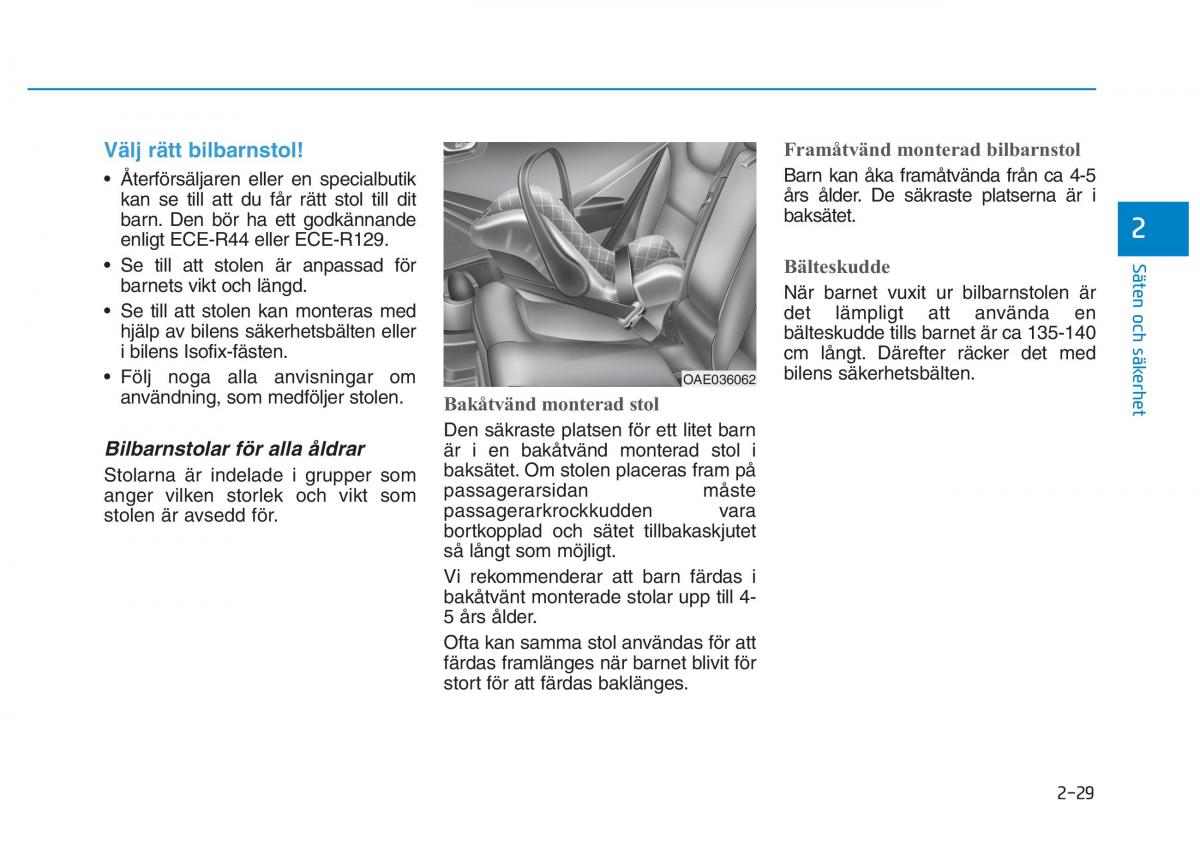 Hyundai Ioniq Electric instruktionsbok / page 99