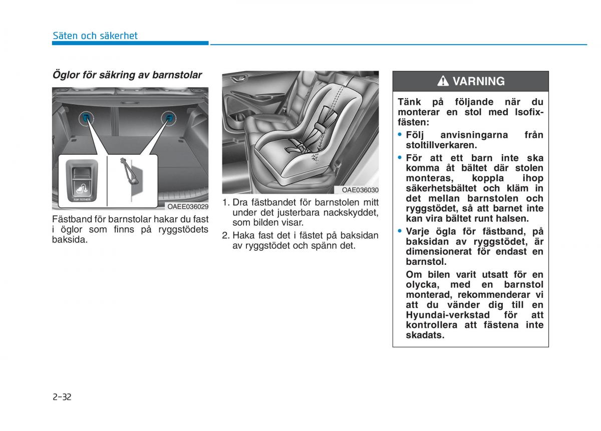 Hyundai Ioniq Electric instruktionsbok / page 102